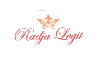 Trademark RADJA LEGIT + LOGO