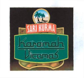 Trademark SARI KURMA KAROMAH VICAMAS + Lukisan / Pohon kurma