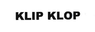 Trademark KLIP KLOP