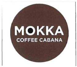 Trademark MOKKA COFFEE CABANA + LOGO