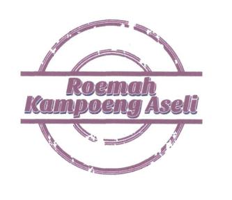 Trademark ROEMAH KAMPOENG ASELI