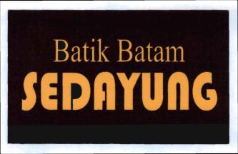 Trademark BATIK BATAM SEDAYUNG + LUKISAN