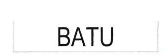 Trademark BATU