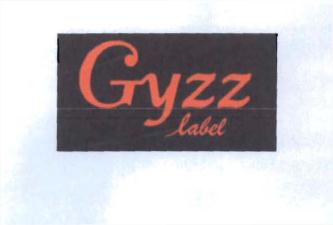 Trademark GYZZ LABEL