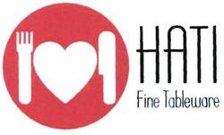 Trademark HATI FINE TABLEWARE + logo