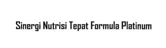 Trademark Sinergi Nutrisi Tepat Formula Platinum