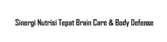 Trademark Sinergi Nutrisi Tepat Brain Care & Body Defense