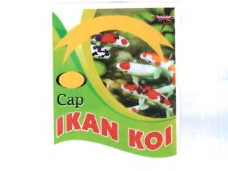 Trademark IKAN KOI + LUKISAN IKAN KOI