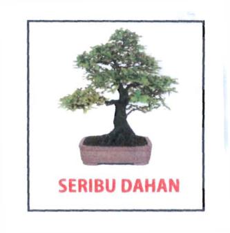 Trademark SERIBU DAHAN + LUKISAN POHON BONSAI