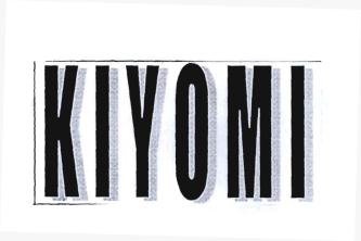 Trademark KIYOMI