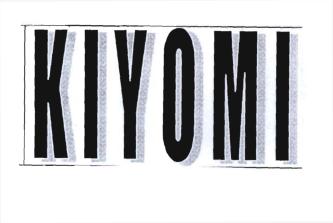 Trademark KIYOMI