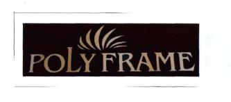 Trademark POLY FRAME + logo