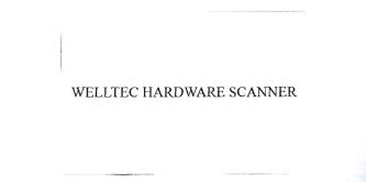 Trademark WELLTEC HARDWARE SCANNER