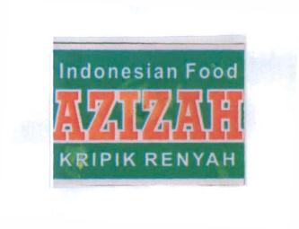 Trademark AZIZAH