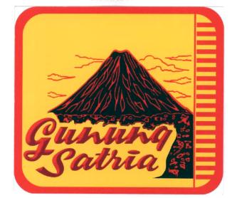 Trademark GUNUNG SATRIA + logo