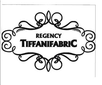 Trademark REGENCY TIFFANIFABRIC & LOGO