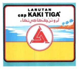 Trademark LARUTAN CAP KAKI TIGA