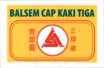 Trademark BALSAM KUNING CAP KAKI TIGA