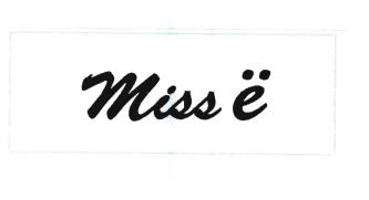 Trademark MISS E