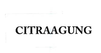 Trademark CITRAAGUNG