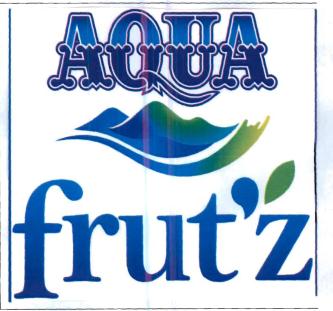 Trademark AQUA frut'z