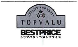 Trademark TOPVALU BESTPRICE & Lukisan & Karakter Jepang