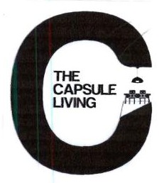 Trademark THE CAPSULE LIVING + Logo