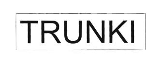 Trademark TRUNKI