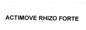 Trademark ACTIMOVE RHIZO FORTE