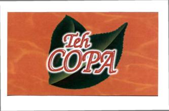 Trademark TEH COPA + Lukisan Daun