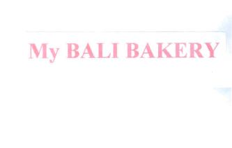 Trademark MY BALI BAKERY