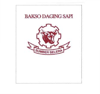 Trademark BAKSO DAGING SAPI + GAMBAR