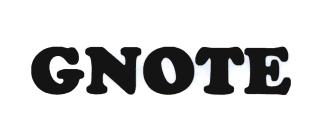 Trademark GNOTE