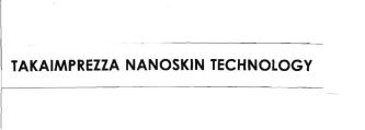 Trademark TAKAIMPREZZA NANOSKIN TECHNOLOGY