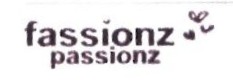 Trademark FASSIONZ PASSIONZ +Logo