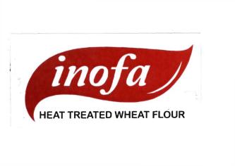 Trademark INOFA heat treated wheat flour