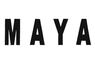 Trademark MAYA