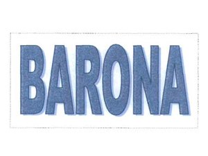 Trademark BARONA" : produknya baru ada (arti dalam bahasa Aceh)