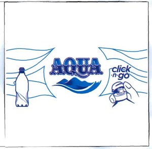 Trademark AQUA CLICK N GO + Lukisan