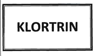 Trademark KLORTRIN