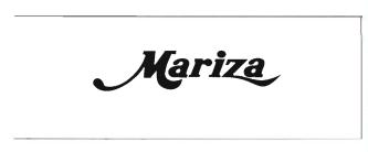 Trademark MARIZA