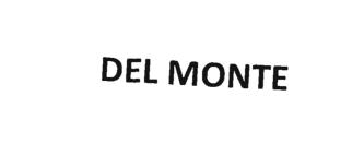 Trademark DEL MONTE