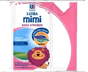 Trademark UJ ULTRAJAYA ULTRA MIMI + LUKISAN SINGA