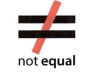 Trademark NOT EQUAL