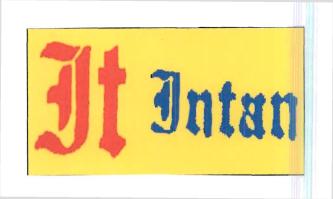 Trademark INTAN DAN LOGO