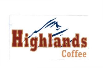 Trademark HIGHLANDS COFFEE