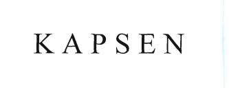 Trademark KAPSEN