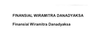 Trademark FINANSIAL WIRAMITRA DANADYAKSA