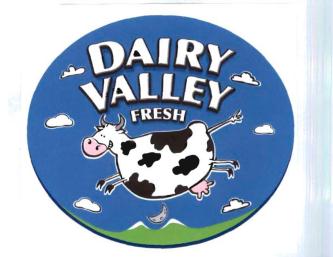 Trademark DAIRY VALLEY FRESH + LUKISAN SAPI