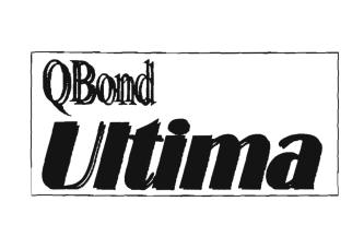 Trademark QBOND ULTIMA